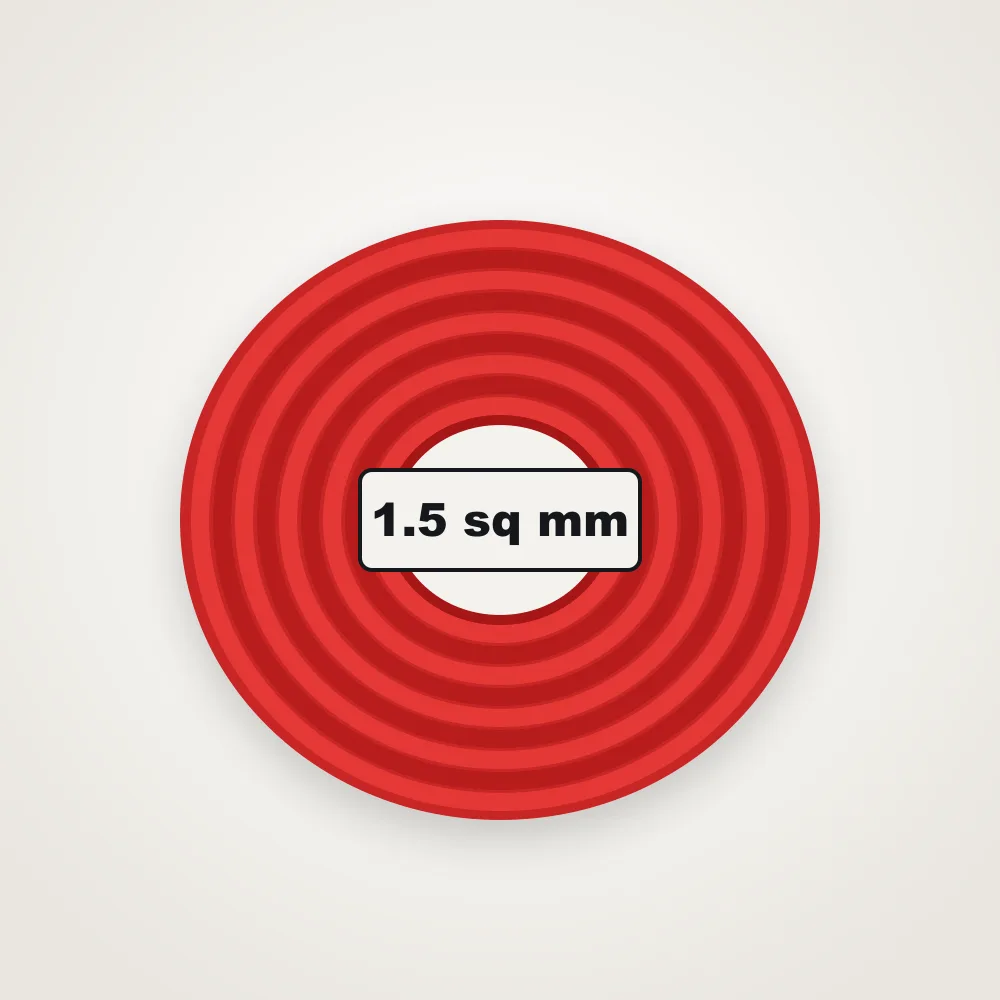 1.5 sq mm Copper Wire, 90 m